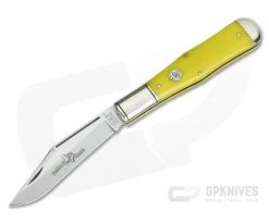 Northfield UN-X-LD #97 Allegheny Pattern Large Coke Bottle Smooth Yellow Rose