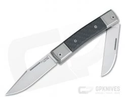 LionSteel BestMan 2-Blade Slip Joint M390 Carbon Fiber BM13-CF