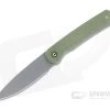 CIVIVI Stylum Olive Canvas Micarta Detent Slip Joint Front Flipper C20010B-B