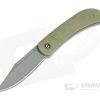 CIVIVI Appalachian Drifter C2015B Olive Canvas Micarta S35VN Slip Joint Flipper