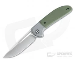 CIVIVI Trailblazer XL Satin D2 Bolstered OD Green G10 Slip Joint Folder C2101A