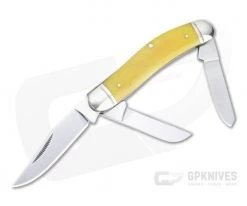 Cold Steel Traditional Gentleman's Stockman Smooth Yellow Bone Slip Joint Folder