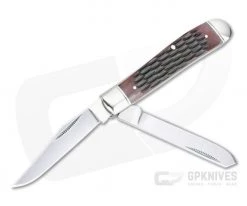 Cold Steel Traditional Mini Trapper Jigged Bone Slip Joint Folder