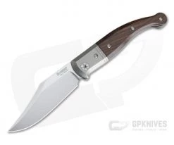 LionSteel Gitano Navaja Modern Slip Joint Niolox Santos Wood GT01-ST