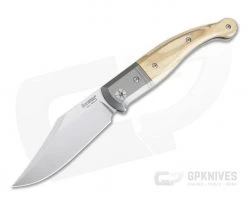 LionSteel Gitano Navaja Modern Slip Joint Niolox Olive Wood GT01-UL