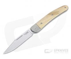 LionSteel Jack 1 M390 Olive Wood Modern Traditional Slip Joint JK1-UL