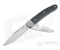 LionSteel Jack 2 M390 Carbon Fiber Modern Traditional Slip Joint JK2-CF