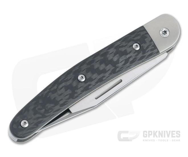 LionSteel Jack 2 M390 Carbon Fiber Modern Traditional Slip Joint JK2-CF - Image 2