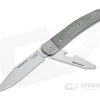 LionSteel Jack 2 M390 Green Canvas Micarta Modern Traditional Slip Joint JK2-CVG