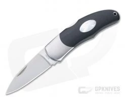 Moki Knives Calliope Satin VG10 MOP Inlaid Black Micarta Back Lock Folder 205ME