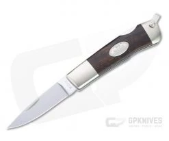 Moki Knives VIP INS Polished VG10 Ironwood Back Lock Folder 810I/NS