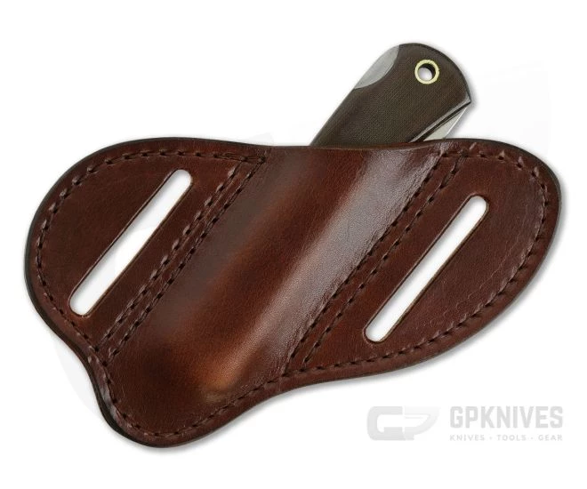 Smith & Sons Mudbug Lockback Dark Natural Linen Micarta - Image 3