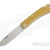 Smith & Sons Mudbug Lockback Light Natural Linen Micarta