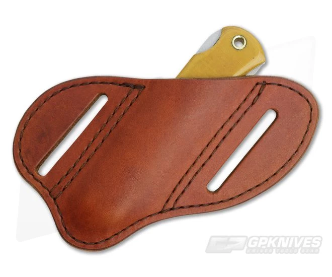 Smith & Sons Mudbug Lockback Light Natural Linen Micarta - Image 3