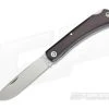 Smith & Sons Mudbug Lockback Maroon Linen Micarta