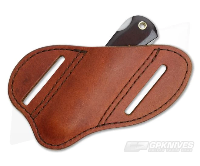 Smith & Sons Mudbug Lockback Maroon Linen Micarta - Image 3