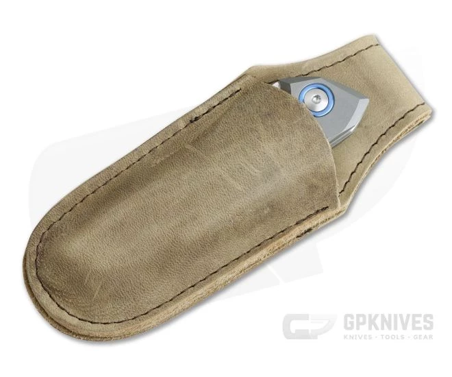 MKM Mikita Burnley Cellina Bolstered Green Micarta M390 Slip Joint Folder MY02-GCT - Image 5