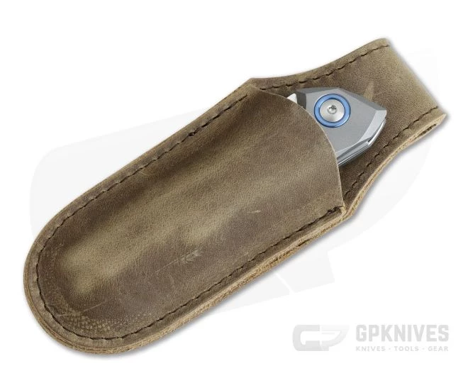 MKM Mikita Burnley Cellina Bolstered Santos Wood M390 Slip Joint Folder MY02-ST - Image 5