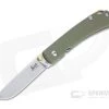 Smith & Sons Ox Sodbuster D2 OD Green G10 Liner Lock Folder