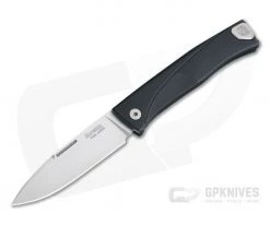 LionSteel Thrill Integral Black Aluminum Slip Joint H.WAYL Hidden Clip M390 TL-A-BS