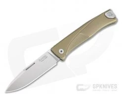 LionSteel Thrill Integral Bronze Titanium Slip Joint H.WAYL Hidden Clip M390 TL-BR