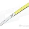 Case XX U.S.A. 7 Dot (1973) Yellow Composition Doctor Knife - Mint