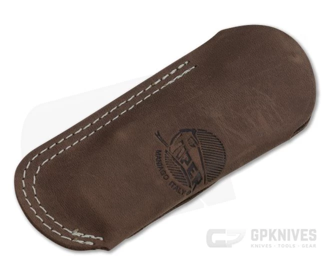 Viper Turn Bolstered Flamed Poplar Wood Satin M390 Advanced Back Lock Folder V5986PI - Image 4