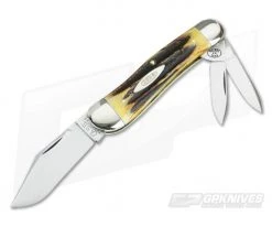 Case Classic 1992 Stag Serpentine Whittler with Oval Shield