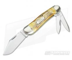 Case Classic 1992 Stag Serpentine Whittler with Bombshell Shield