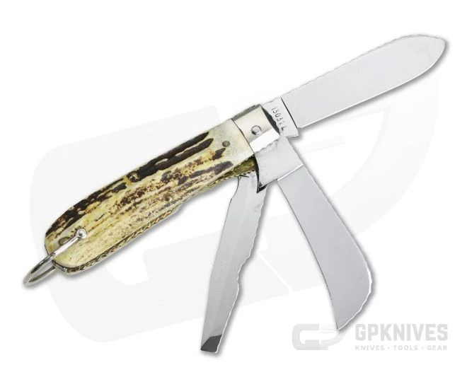 Case 1971 Customized Stag Electrician Knife - Image 2