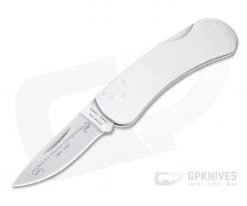 Case XX Vintage 1989 Centennial Stainless Steel Lockback Folder M1054 LSSP