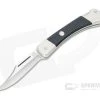 Puma Vintage Sergeant Satin Stainless Black German Back Lock Folding Knife 230270